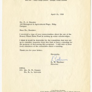University patent committee correspondence and records, 1967-1980