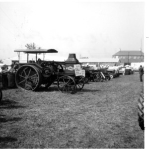 NC State Fair - old tractor exhibit 1960