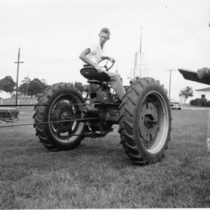 4-H tractor driving contest - J.C. Ferguson