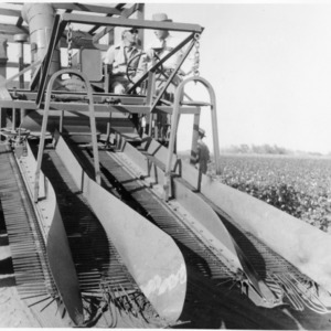 Two-row cotton picker