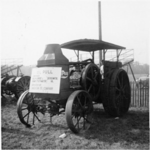 Oil pull tractor