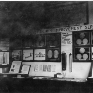Cotton Gin Improvement Exhibit - Farm and Home Week
