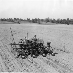 Case Tractor with Planter