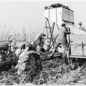 Farmall Tractor with McCormick-Deering Corn Picker