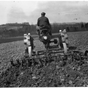 International Harvester Tractor With Cultivator