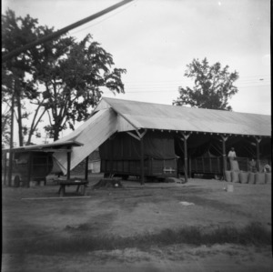 Peanut drying bulk station