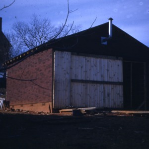 Tobacco barn construction