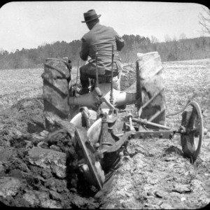 Tractor Pulling Cultivator