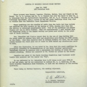 Minutes of Breeders Release Board, 1951-1958