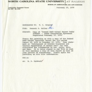 International Crops Research Institute for the Semi-Arid Tropics records, 1974-1976