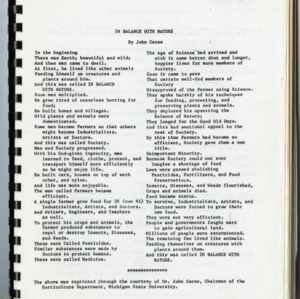 Kenneth L. Knight notebook on pesticides, 1969-1970