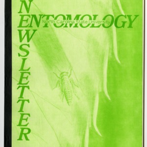 North Carolina State University Entomology Newsletter, 1969