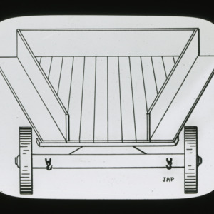 Drawing, Portable Apple Sorting Table