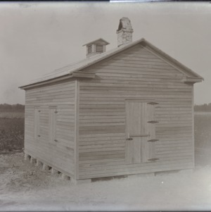 Pender Test Farm potato house, 1915