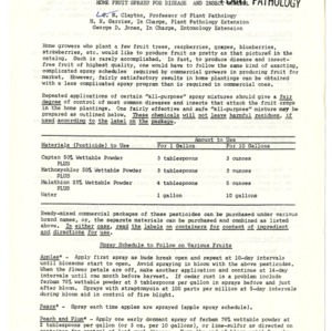 Plant Pathology Information Note : No.91-94,98-99,102-105,107,114-118 :: Publications (1962, 1977 Revised)