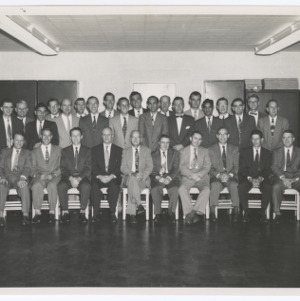 Going Away Party for Dr. Jensen departmental photograph, 1953