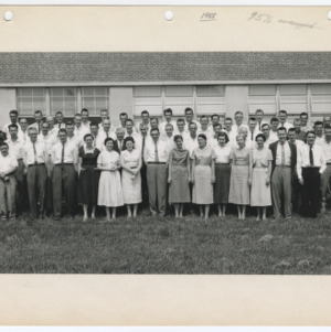 Department of Plant Pathology group photo, 1958