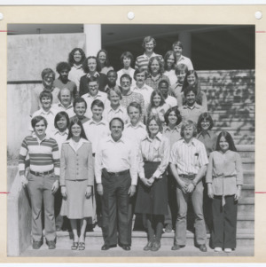 Plant Pathology Graduate Students group photo, 1976-77
