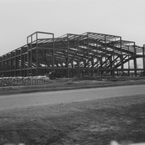 Reynolds Coliseum under construction