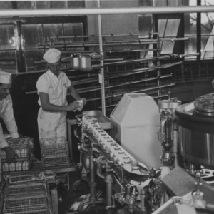 Milk handling in factory