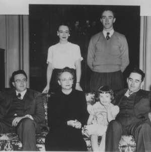 Gov. W. Kerr Scott family group photo