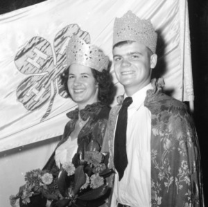 4-H King and Queen during 4-H Club Week