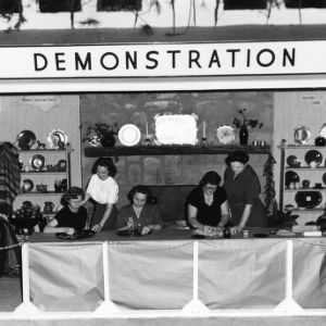 Home Demonstration Handicraft Booth at NC State Fair