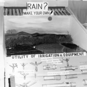 Rain irrigation at NC State Fair