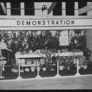 NC State Fair, October 1954: 1954 State Fair Home Demonstratoin