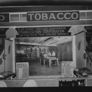 NC State Fair, October 1954: 1954 State Fair Tobacco Exhibits