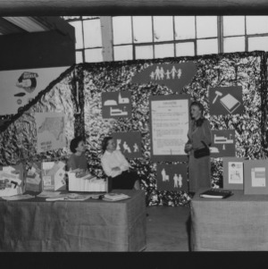 NC State Fair, October 1954: P.T.A. Booth