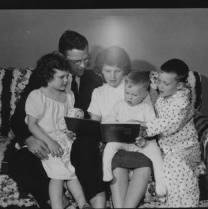 Fred Wagner Family Wake County, Faith is Family Affair, 1955 Easter