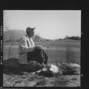 Unit test farm near Bakersville, C. C. Sparks, Mitchell County 1956