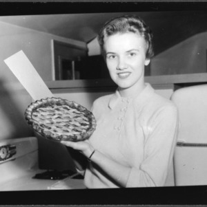 NC Cherry Pie Winner of 1957 with pie