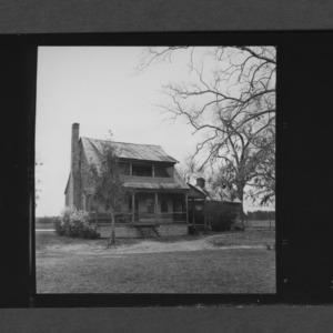 Jones County house; W. C. Warrick, Agricultural Engineering; Humphrey's demonstration house