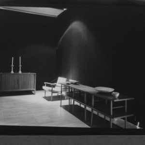 Good Design '57 exhibit, College Union