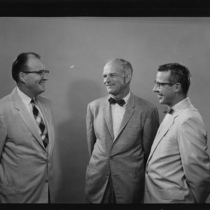 T. E. Maki, Dr. James S. Bethel, and Dean Richard J. Preston