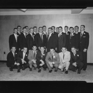 1957 Fall Pledges for the Kappa Phi Kappa Fraternity