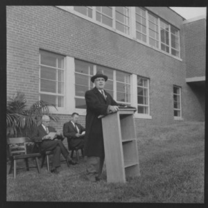 Forestry meeting and Dedication of Robertson Hall