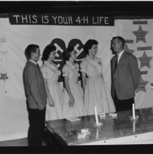 4-H Achievement awards, Wake County, November 5, 1957