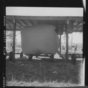 Wagon dryer at Peanut Belt Research Station, Lewiston, NC