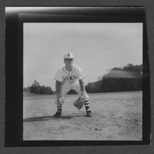 Baseball, Athletic Department: Action shot of Jim Story