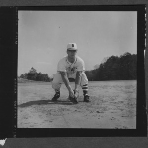 Baseball, Athletic Department: Action shot of Jim Story