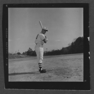 Baseball, Athletic Department: Action shot of Dick Hunter