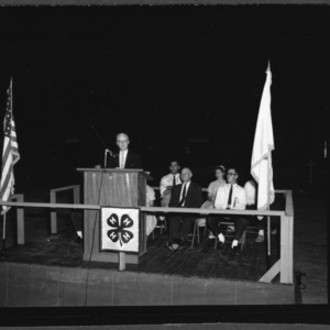 4-H Club Week: Opening Session, 1958; State 4-H Week; State Fair Arena