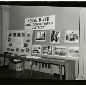 Soil Conservation Display: Soil conservation Neuse River District and Pamlico District