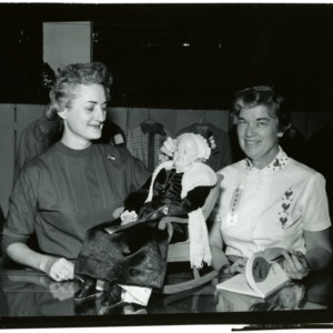 NC State Fair: Ruby Rigel Exhibit at Fair, Wax Doll