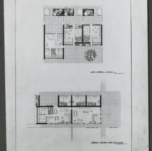 Architectural drawing of building