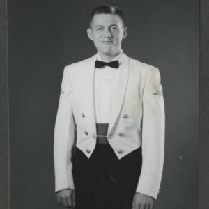 Bob Vaughn in Glee Club uniform