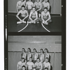 Varsity wrestling team group photo
